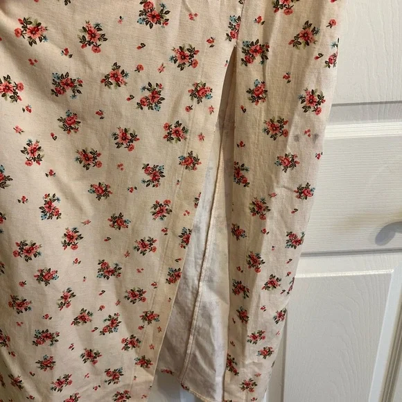 Zara Floral Spaghetti Strap Maxi Dress - Picture 3 of 6